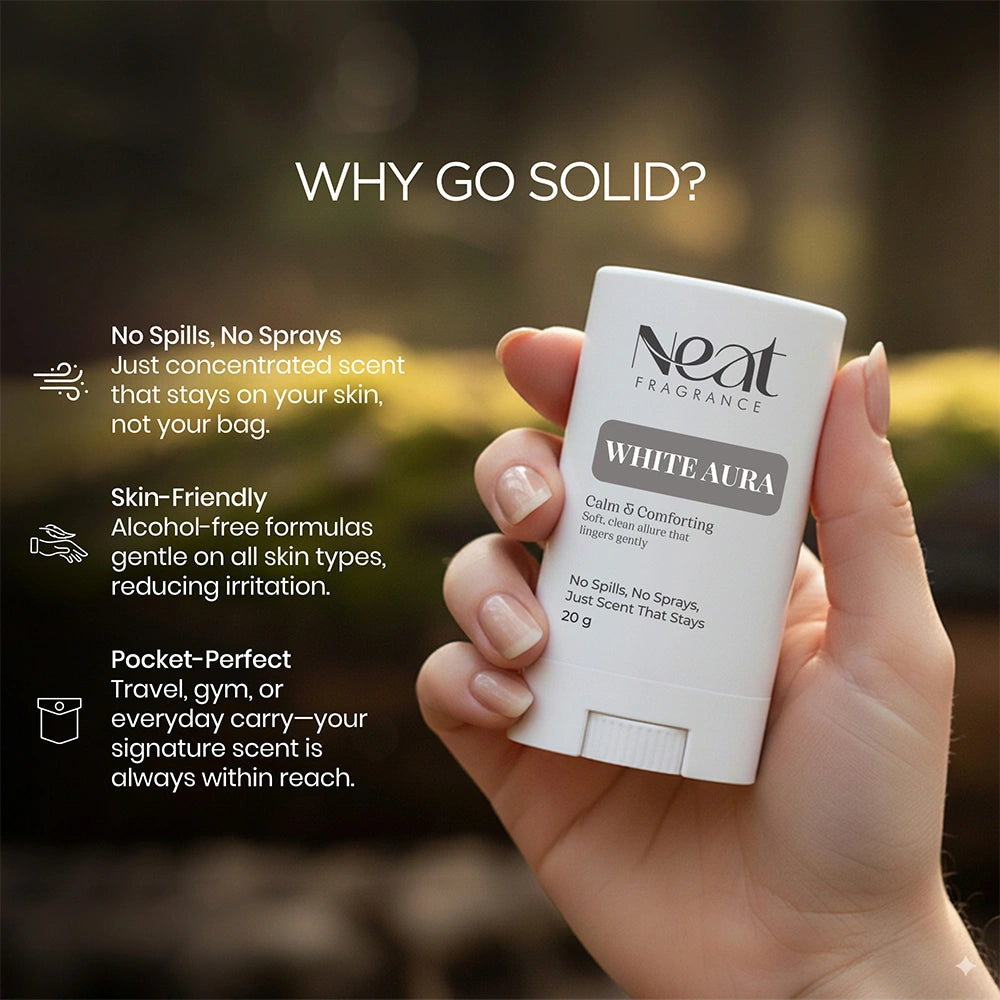 White Aura Solid Perfume