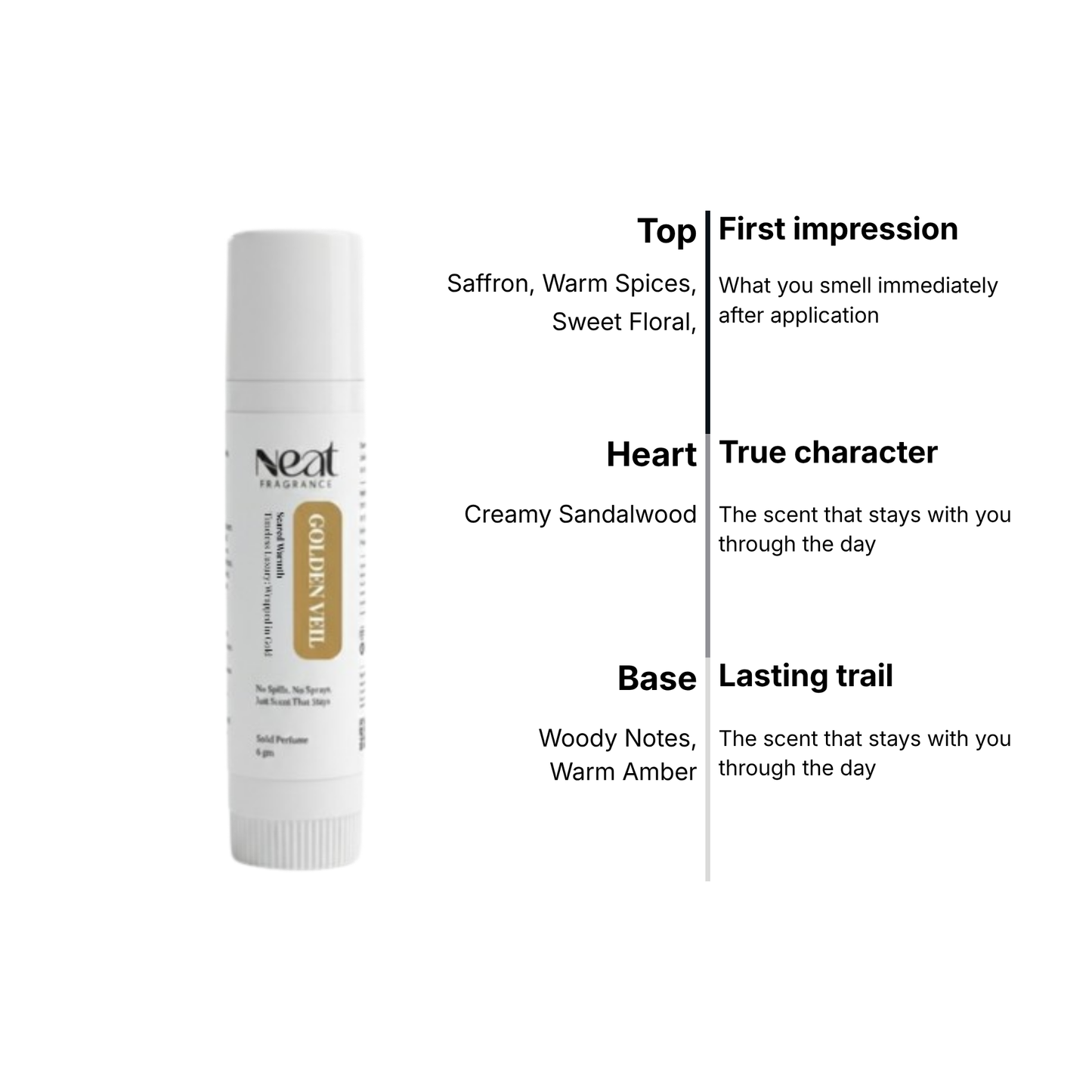 Golden Veil Solid Perfume 6g