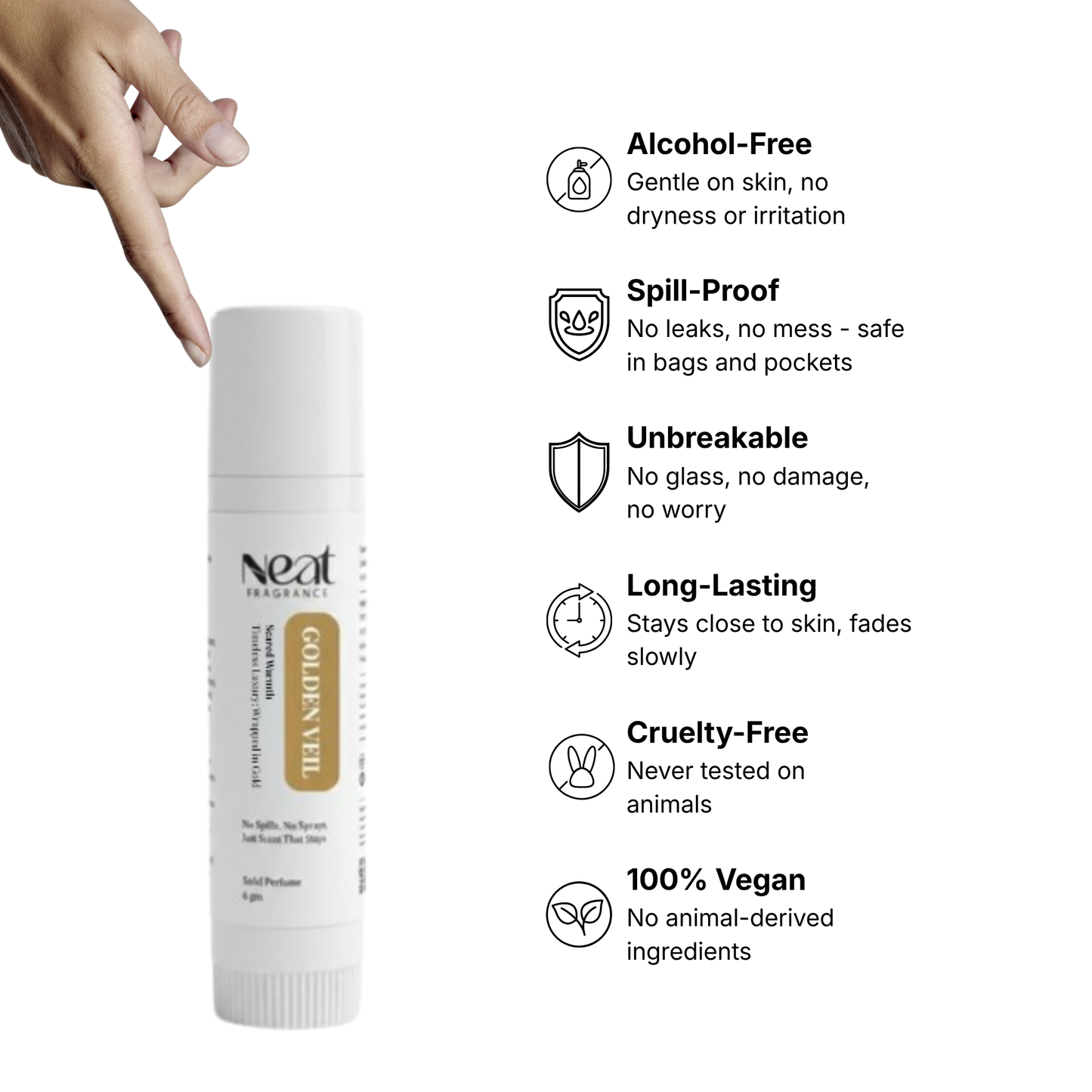 Golden Veil Solid Perfume 6g