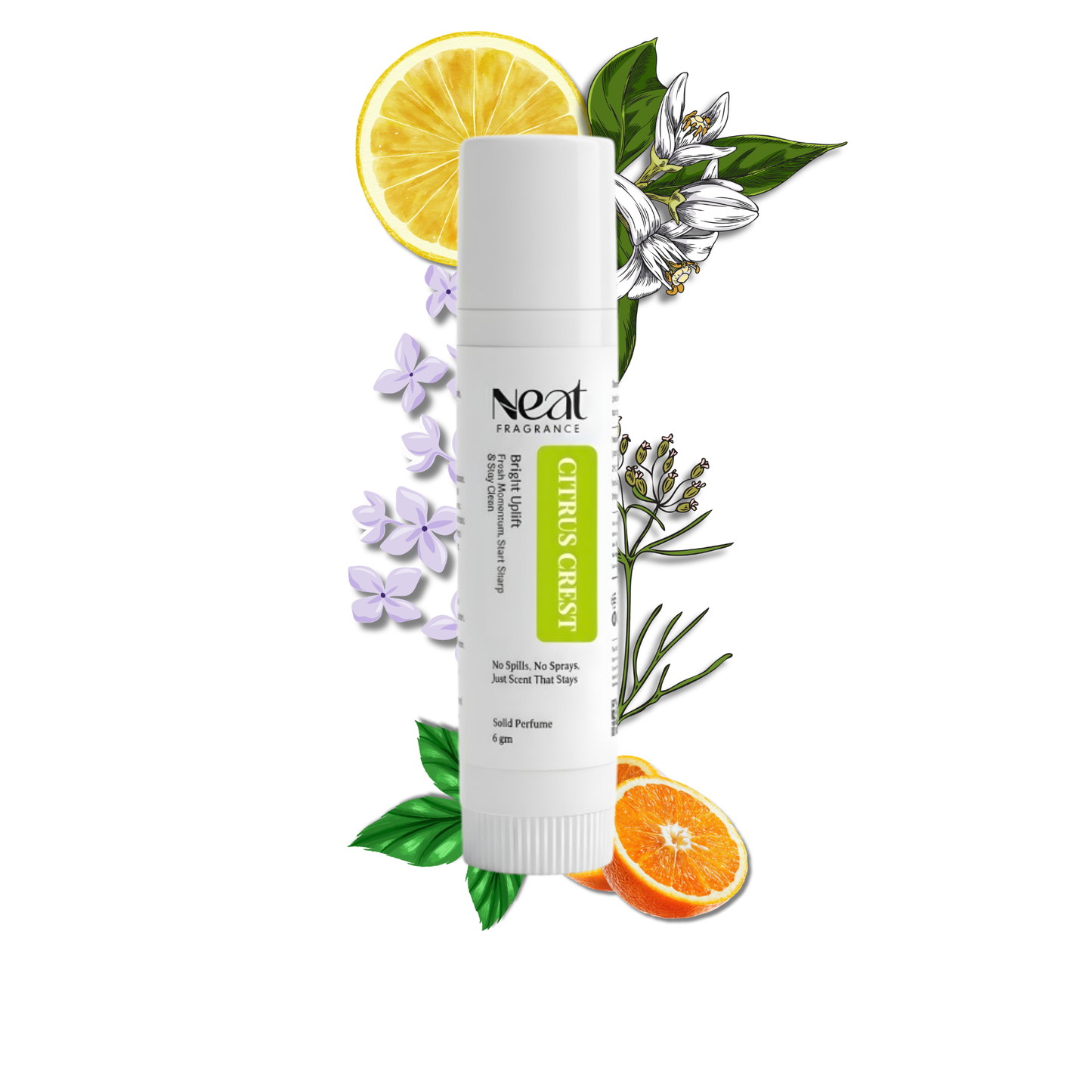 Citrus Crest Solid Perfume 6g