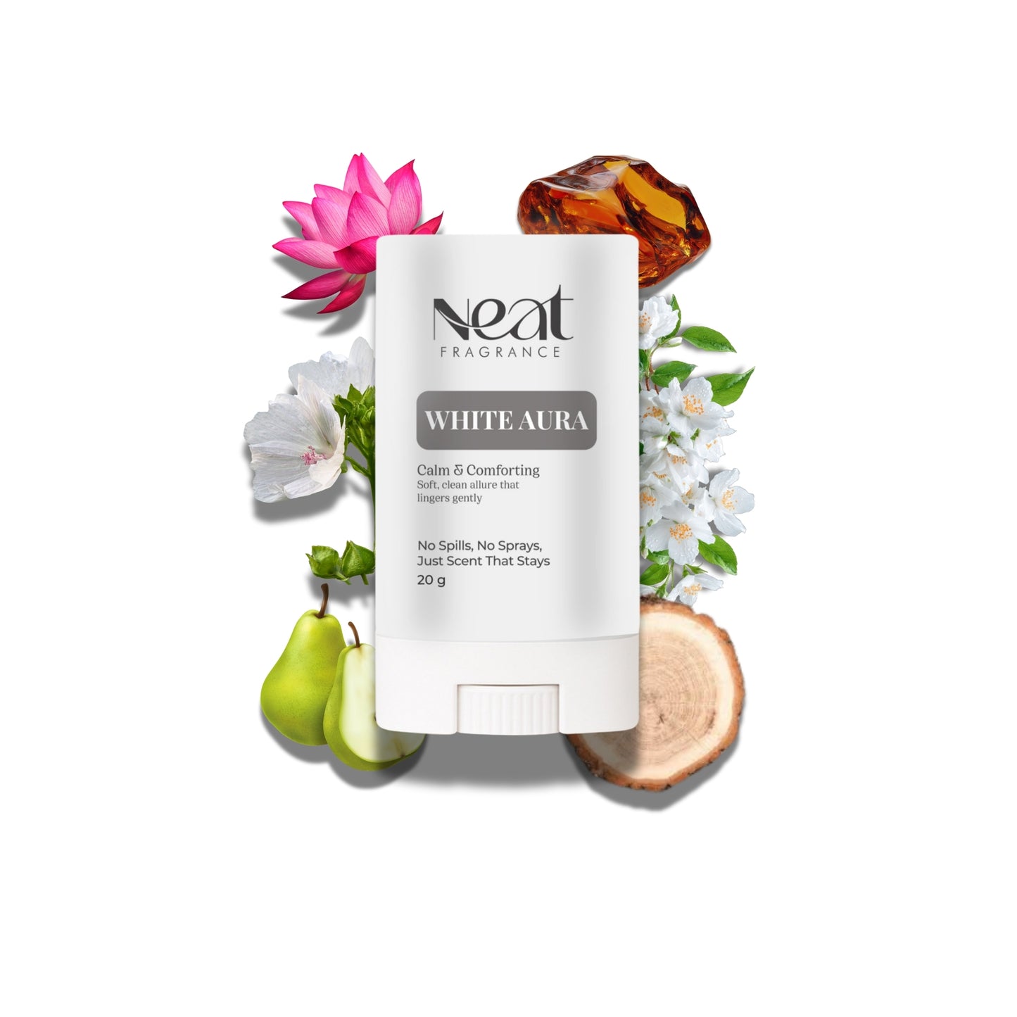 White Aura Solid Perfume