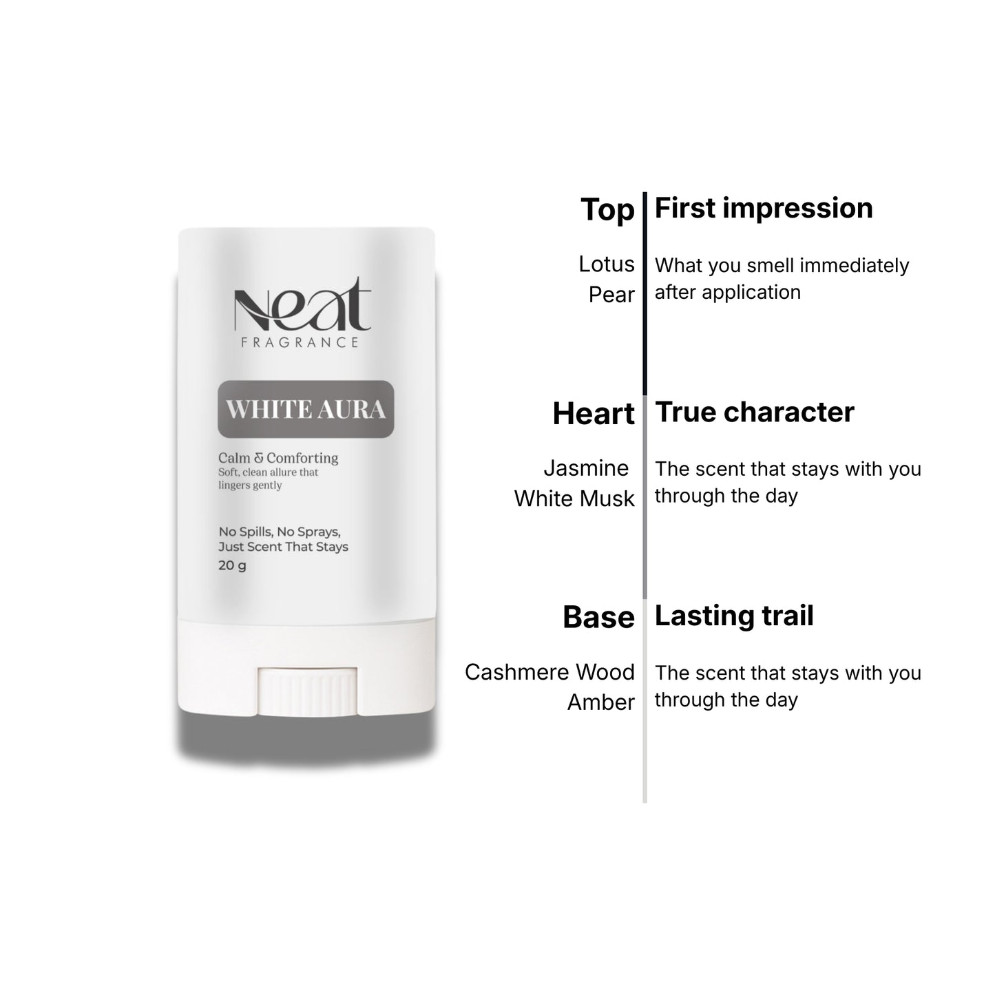 White Aura Solid Perfume