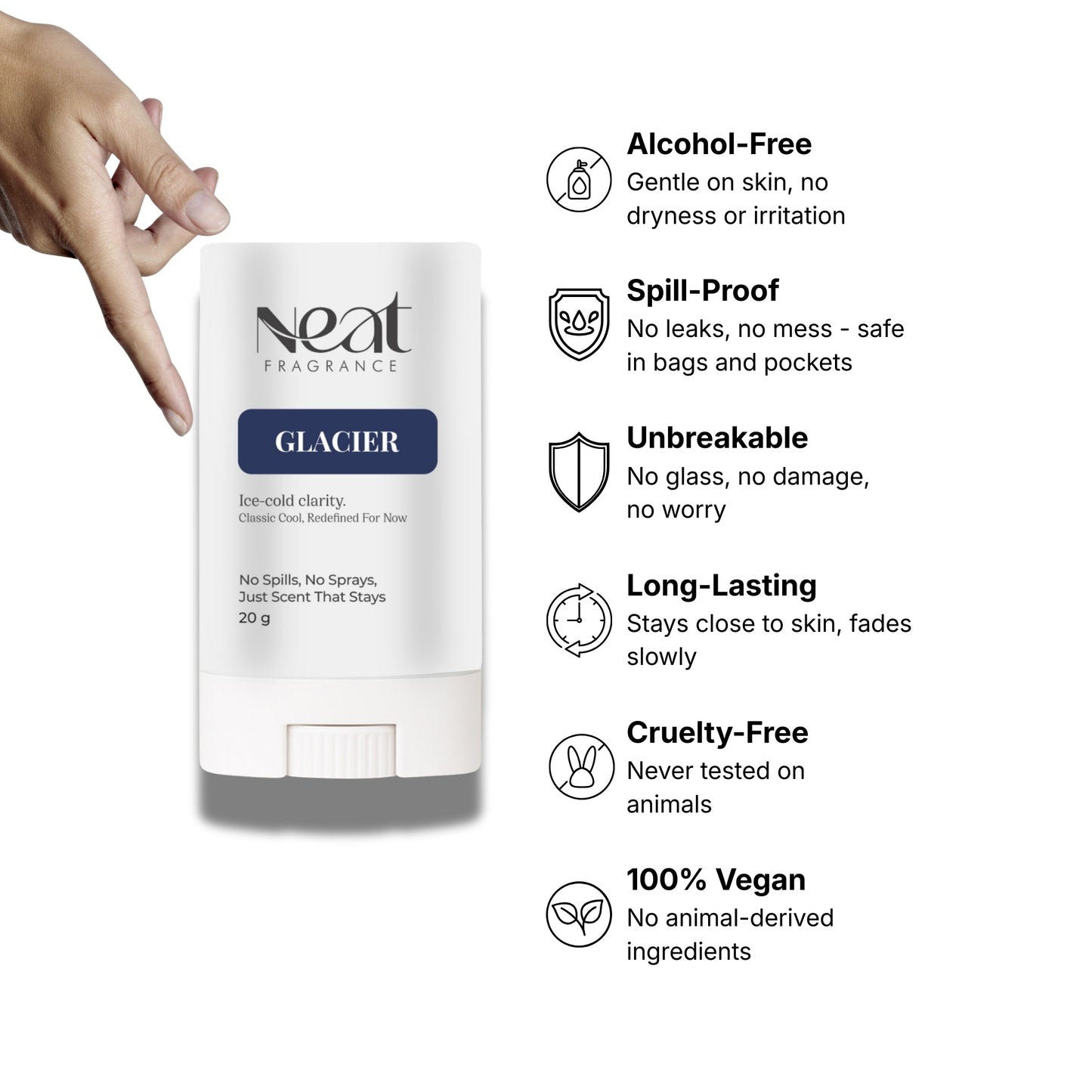 Glacier Solid Perfume