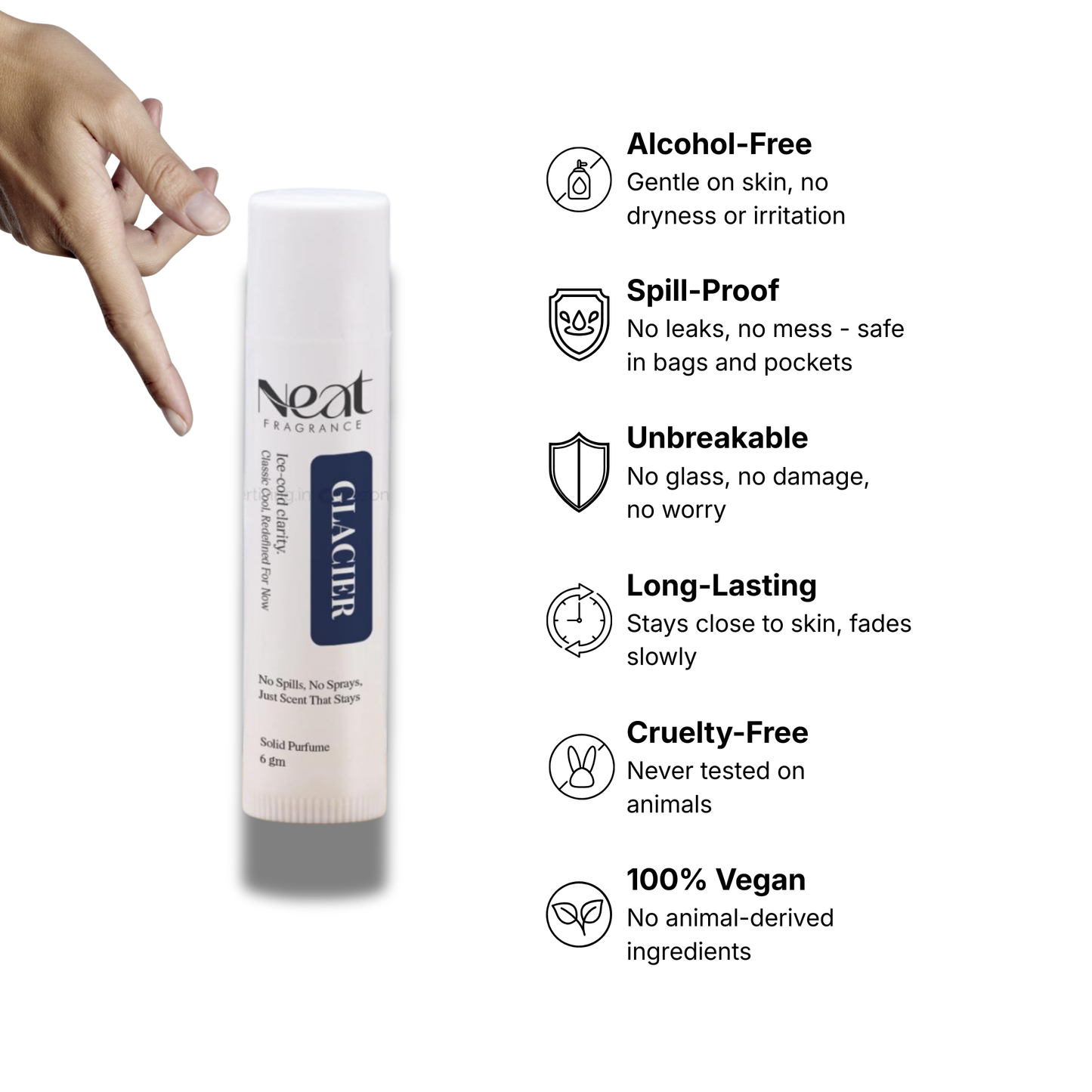 Glacier Solid Perfume 6g