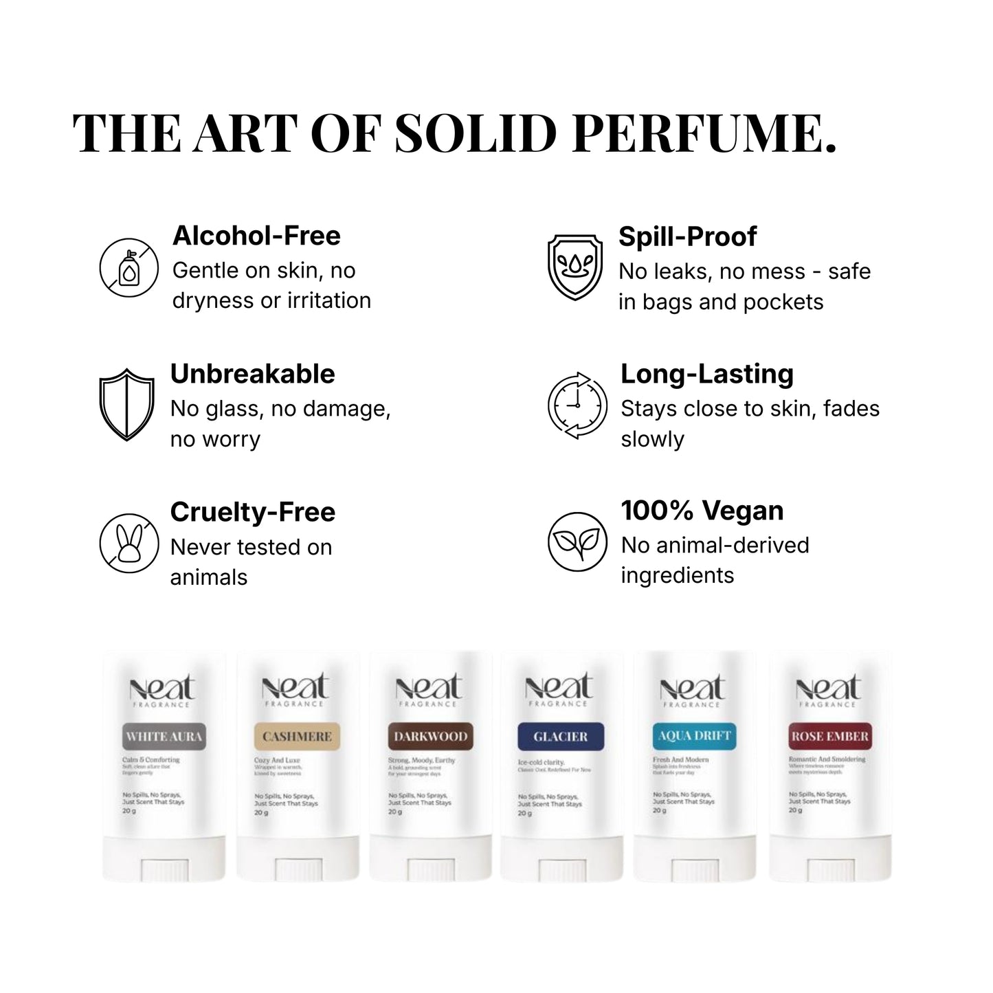 White Aura Solid Perfume