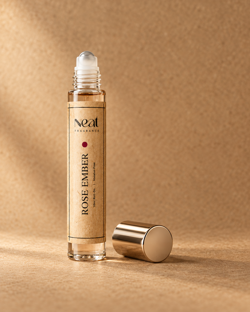 Rose Ember - Alcohol-free perfume roll-on, 10ml