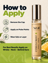 Citrus Crest - Alcohol-free perfume roll-on, 10ml