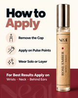 Rose Ember - Alcohol-free perfume roll-on, 10ml